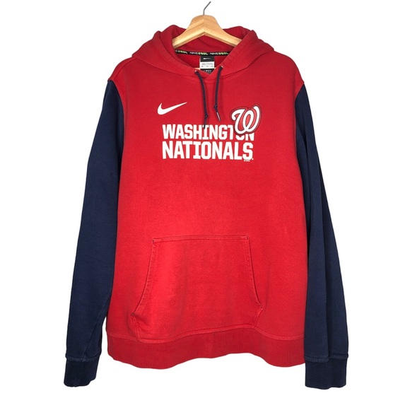 Nike Other - Nike Washington Nationals Baseball Red Hoodie Sweater Top Shirt Men women unisex